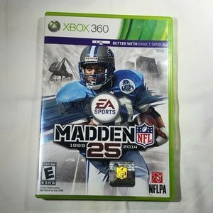XBOX 360 EA SPORTS MADDEN NFL 25TH ANNIVERSARY